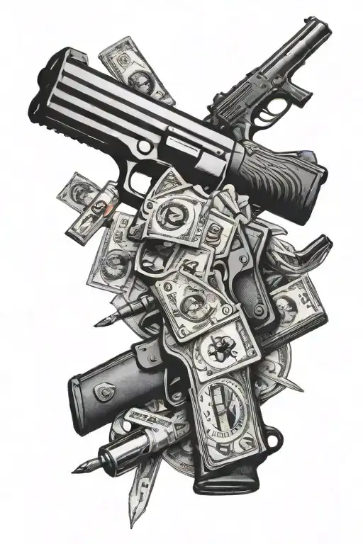 Money And Guns Money Drugs