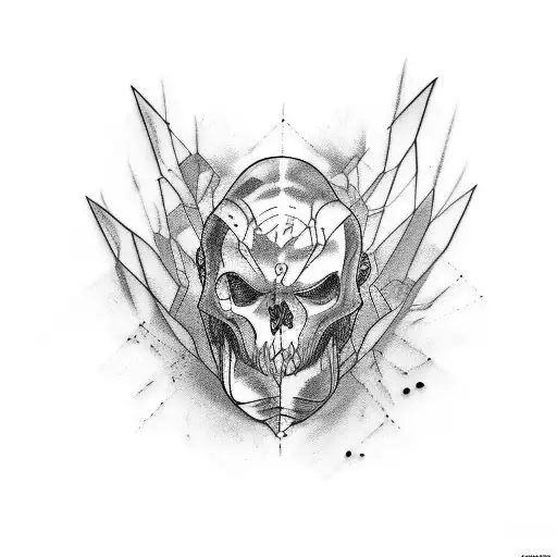 Dark Tattoo Letters Primal