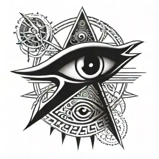 All Seeing Eye Eye Horus