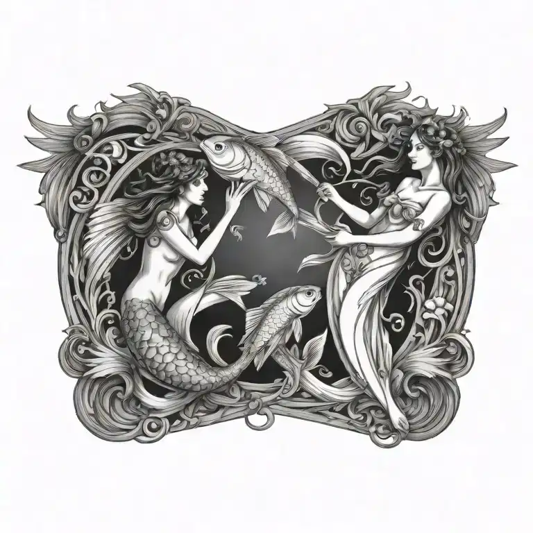 Pisces Fish Protecting Virgo Women