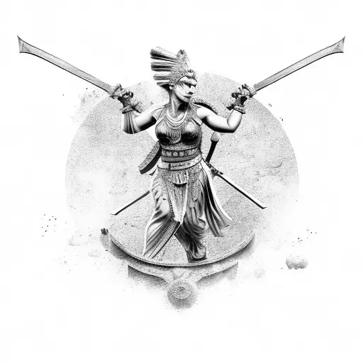 Roman Goddess Warrior