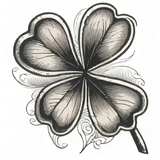 Vintage Four Leaf Clover