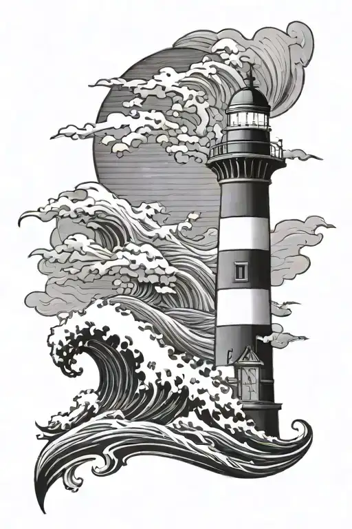 Lighthouse Wave