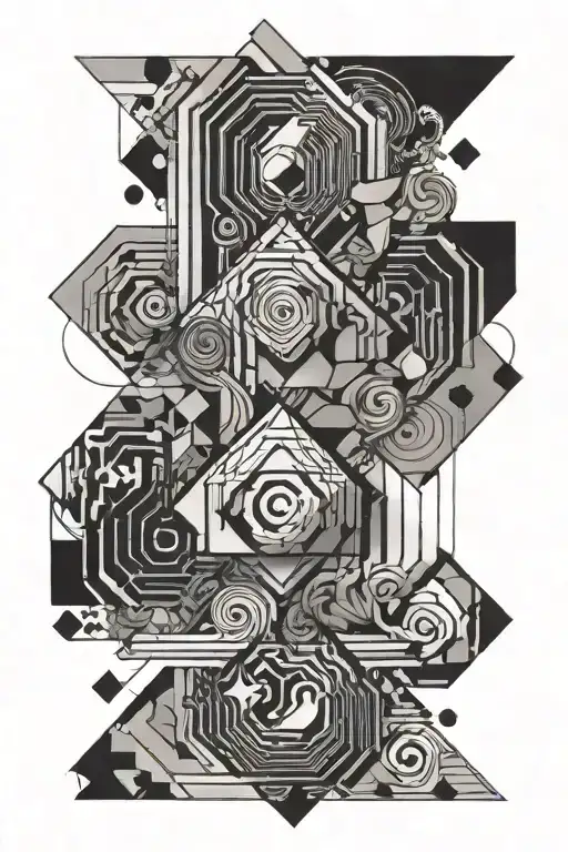 Groovy Line Geometic