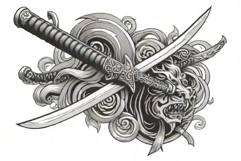 Katana With Lighting