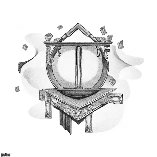 Libra With Money And A Hearth That Ways More