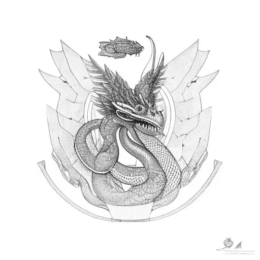 A Realistic Portrait Of Quetzalcoatl Wearing A Business Suit And Holding A Ledger