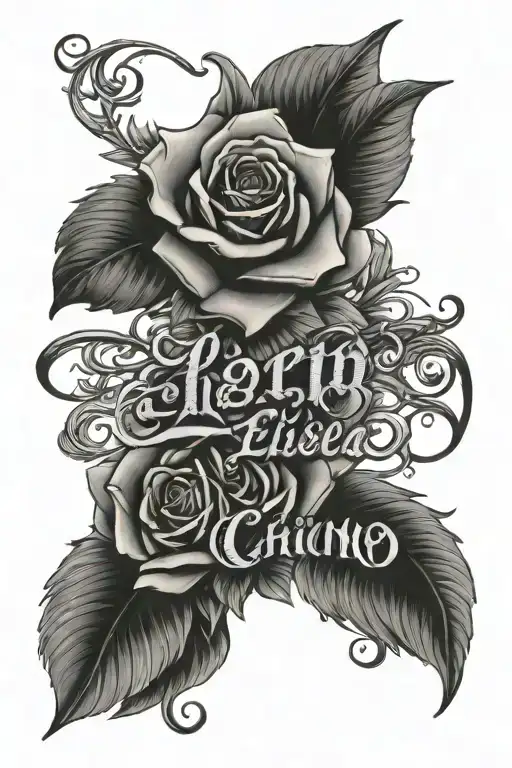 Lettering Elsa Chicano