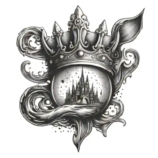 A Lopsided Crown On The Moon