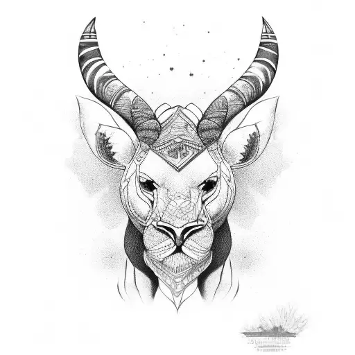 South African Big 5 Animal Design