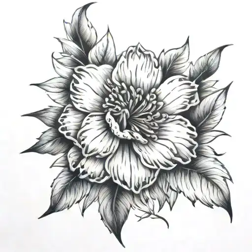 Loss Grief Flowerjanuary Birth Flower