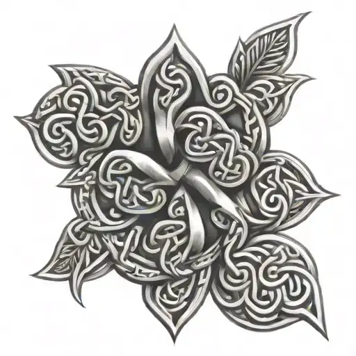 Irish Knot With My Kids Names Caden And Landon Included In It