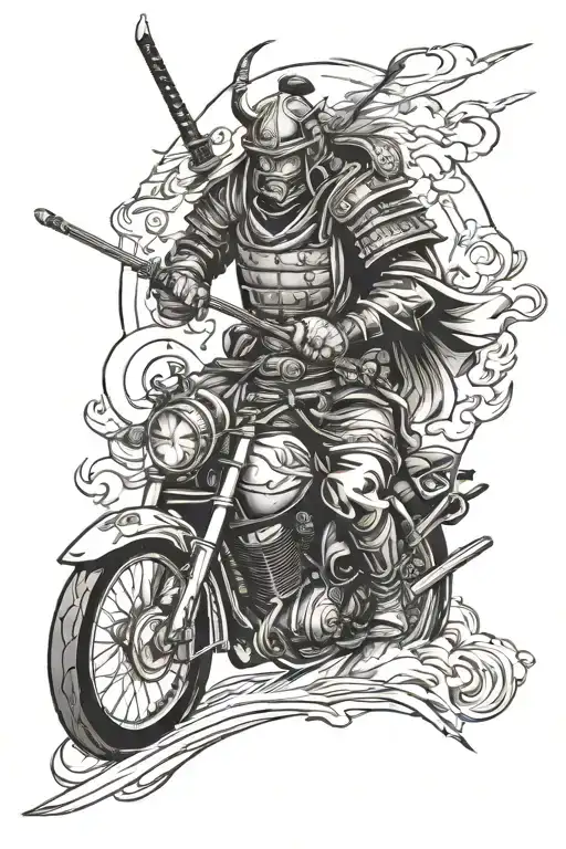 Apocalypse Riders Are Samurai