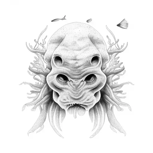 Ocean And Forest Jungle Head