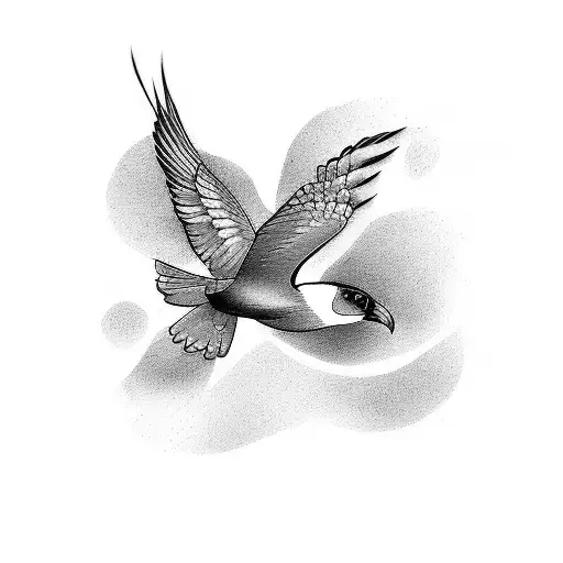 Design A Tattoo That Represents The Freedom And Grace Of Birds In Flight