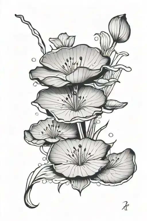 Lily Pad Semi Colon And Coi