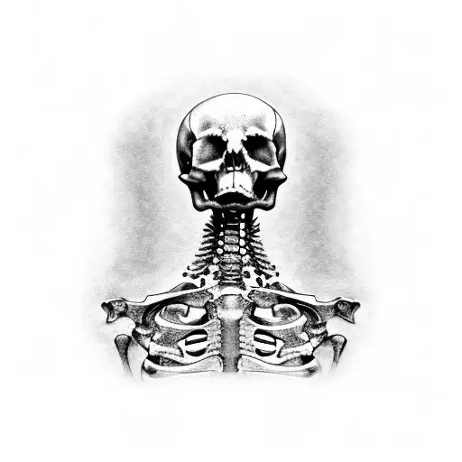 Steampunk-inspired Spinal Skeleton