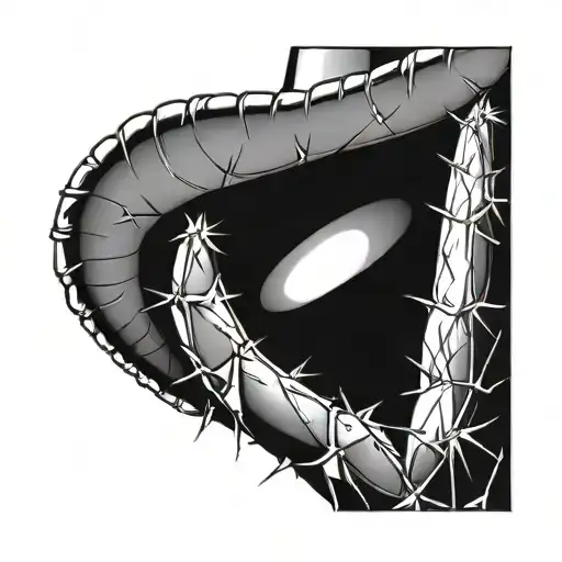 Cactus Growing Out Of A Broken Pot Wearing A Sombrero