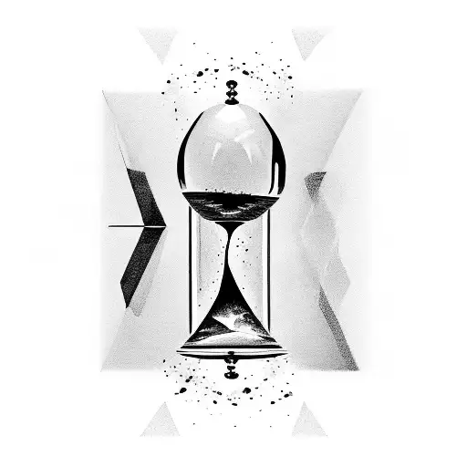 Hourglass With Man Inside