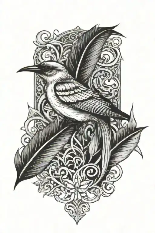 Thorns Vines Bird Of Paradise Flower