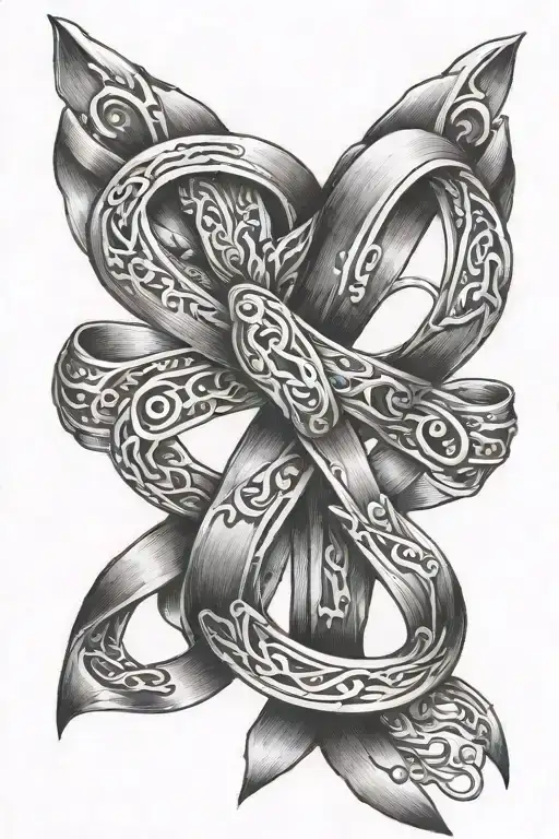 Country Cancer Ribbon