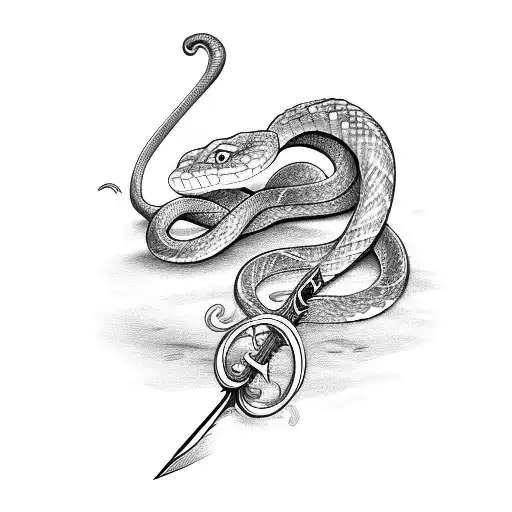 Snake And Sword