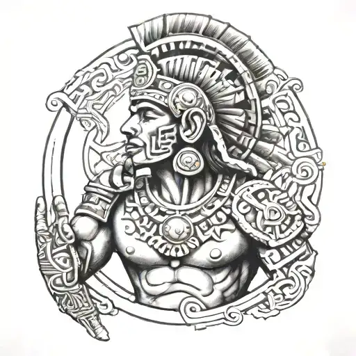 Aztec Atlas Holding The World