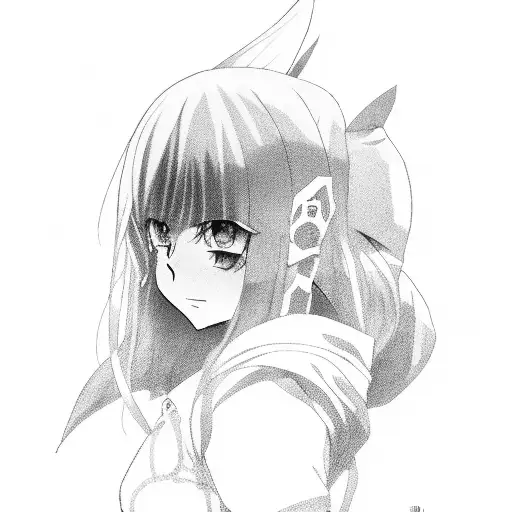 An Anime-inspired Portrait Of A League Of Legends Champion