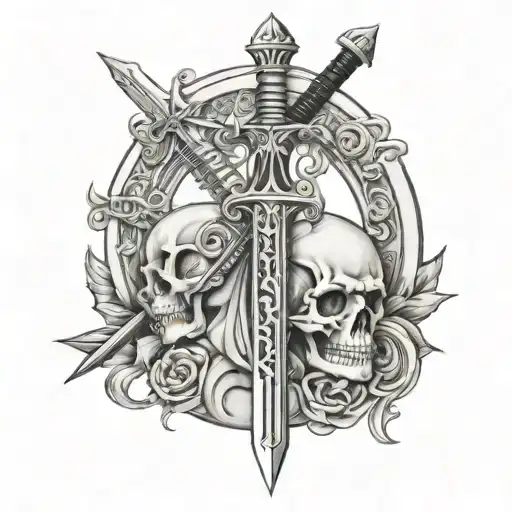 Cycle Of Life And Death Sword