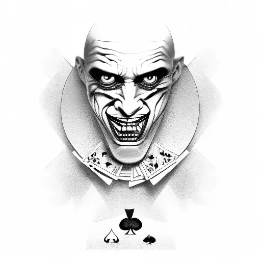 Poker Psychedelic Joker
