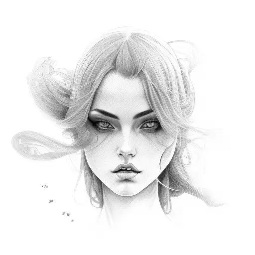 Full Body Woman Portrait