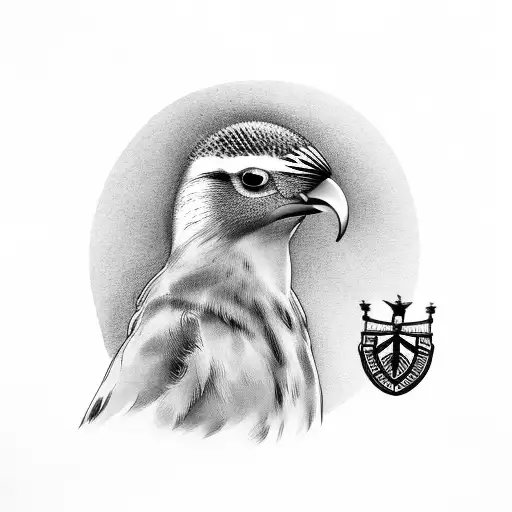 Kiwi Bird Wearing A Scottish Kilt