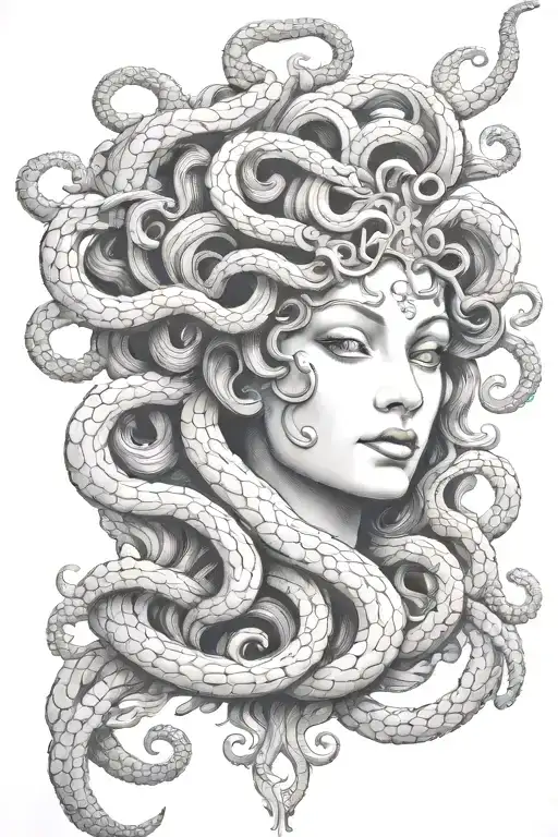 Medusa Head Surrounded