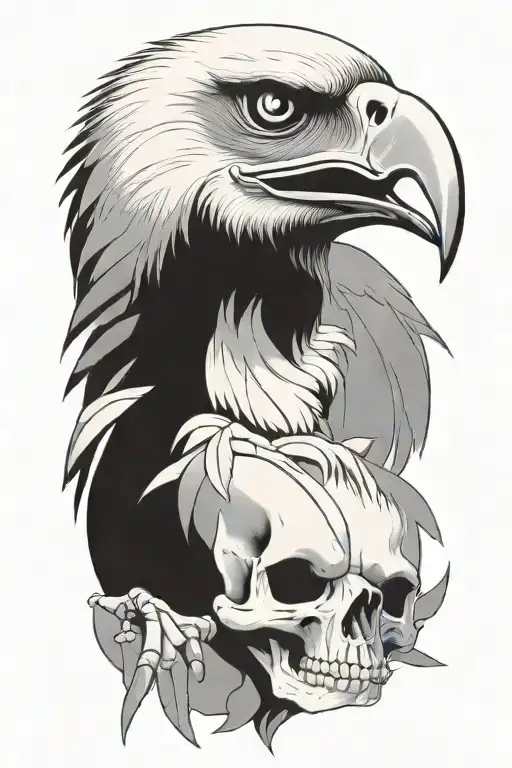 Vulture Skeleton
