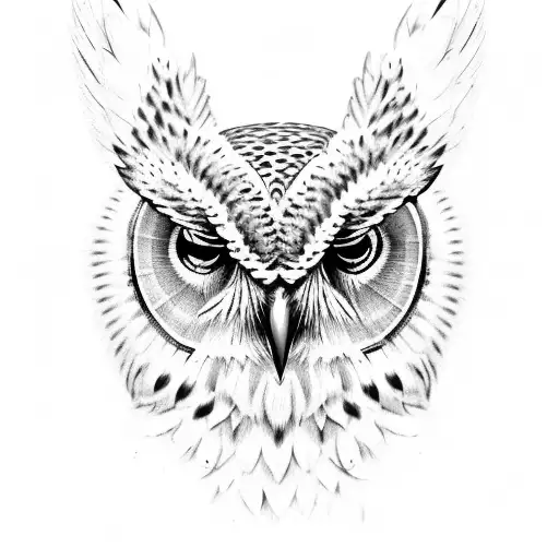 Owl And Poseidon