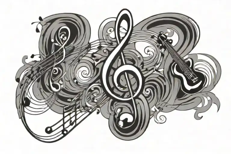 Dance And Music Notes