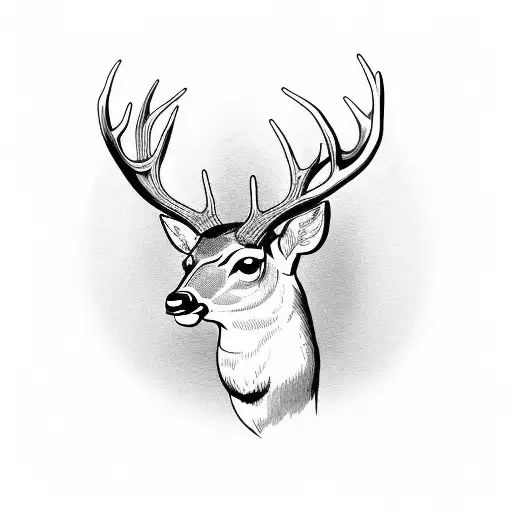 Deer In Crosshair Sight