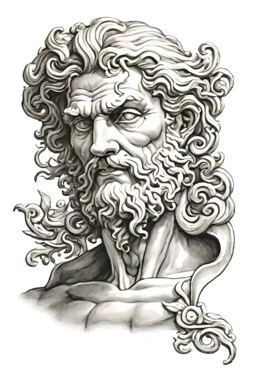 A Portrait Of Michael Angelo's David