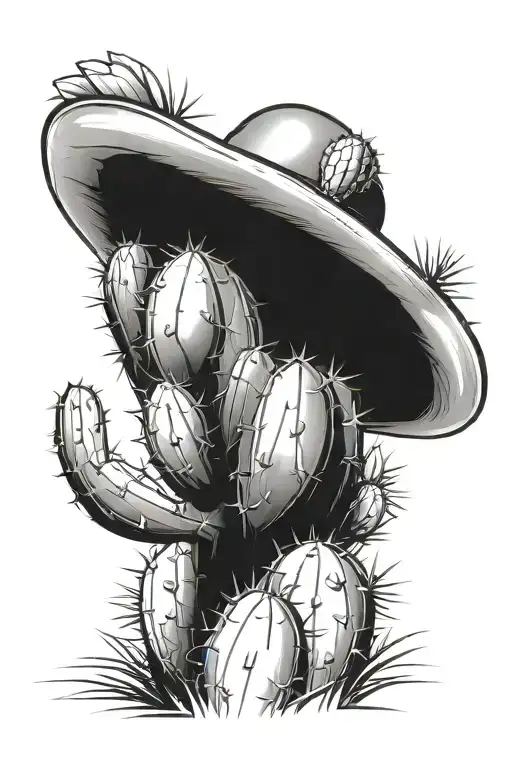 Cactus In A Hat