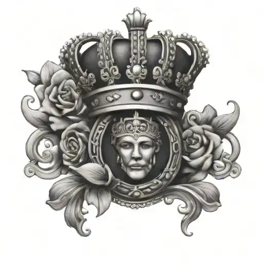 Queen Crown Lock Design Inspired