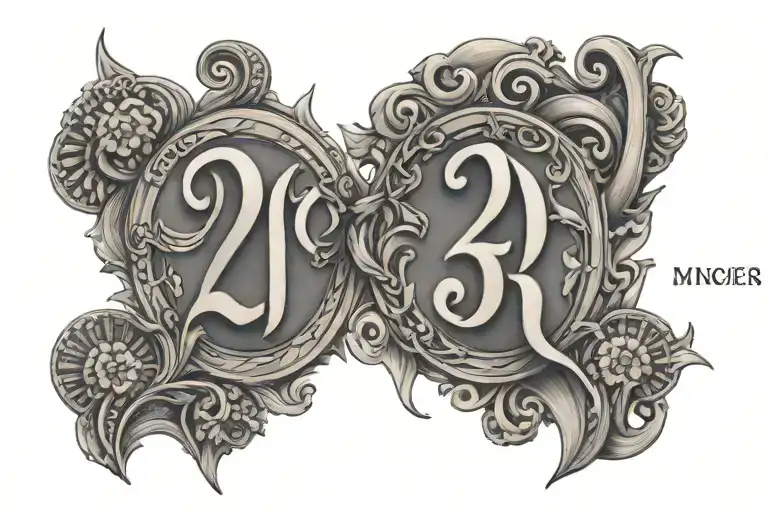 Roman Numbers 20 And 23