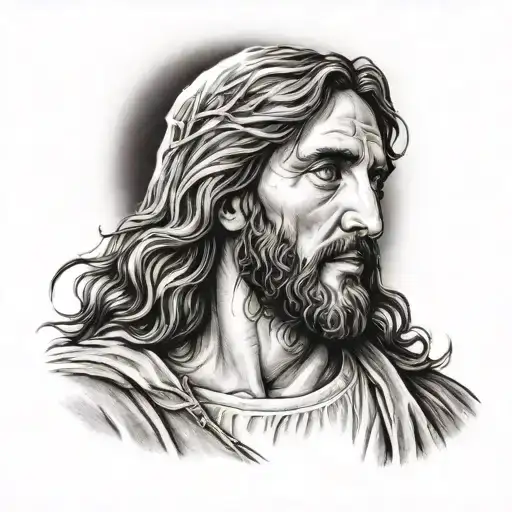 Jesus Walking Towards