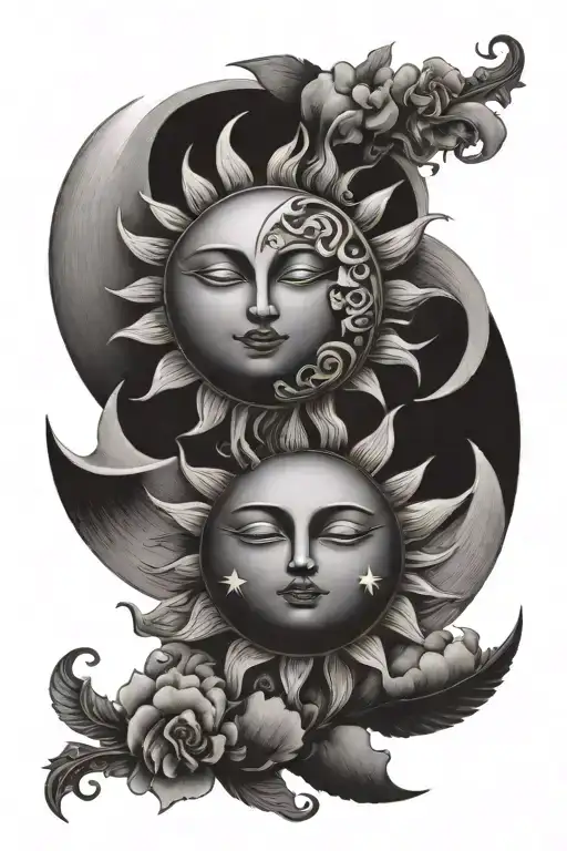 Sun And Moon Matching