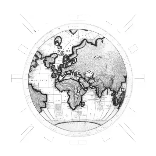 A Travel Agent Holding A Map With Iconic Video Game Characters In The Background