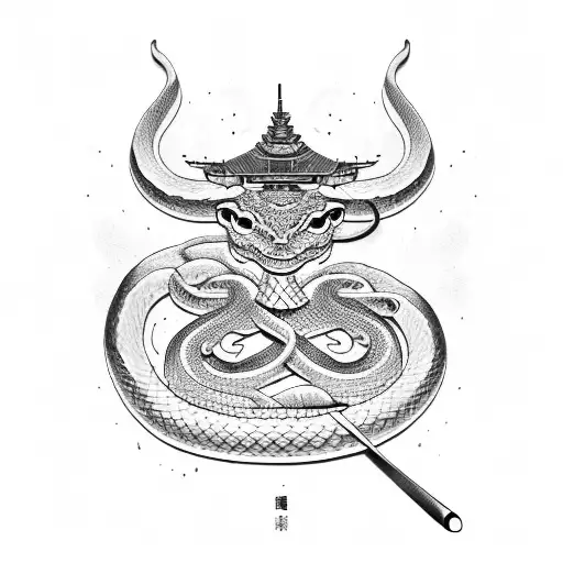 Samurai And Snakes