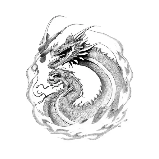 Dragon Protecting