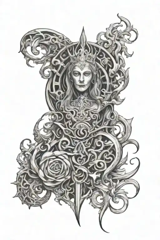 Elden Ring Top Of Arm Sleeve