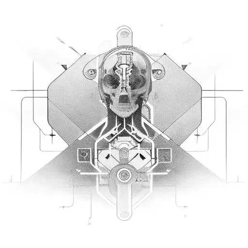 A Philosophical Quote Intertwined With Circuitry