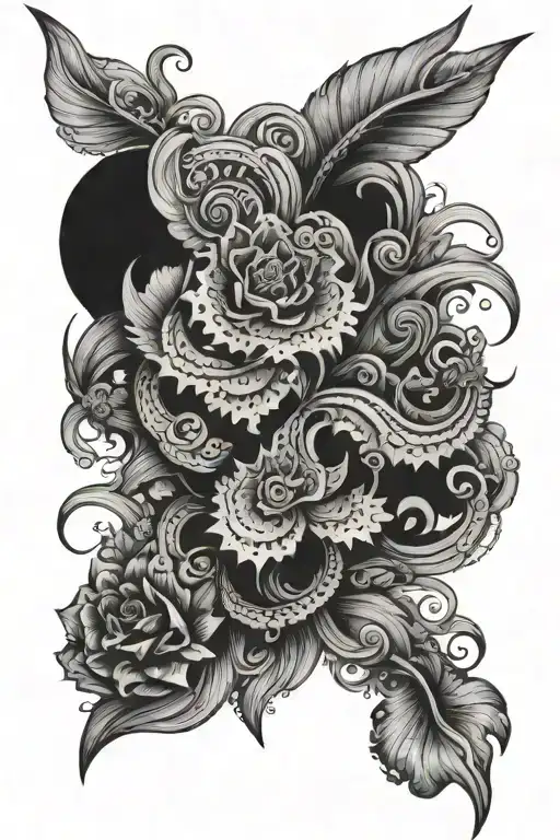 Mahori Made Entirely Of Black