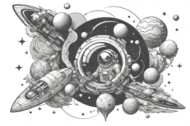 Outer Space Surrounded